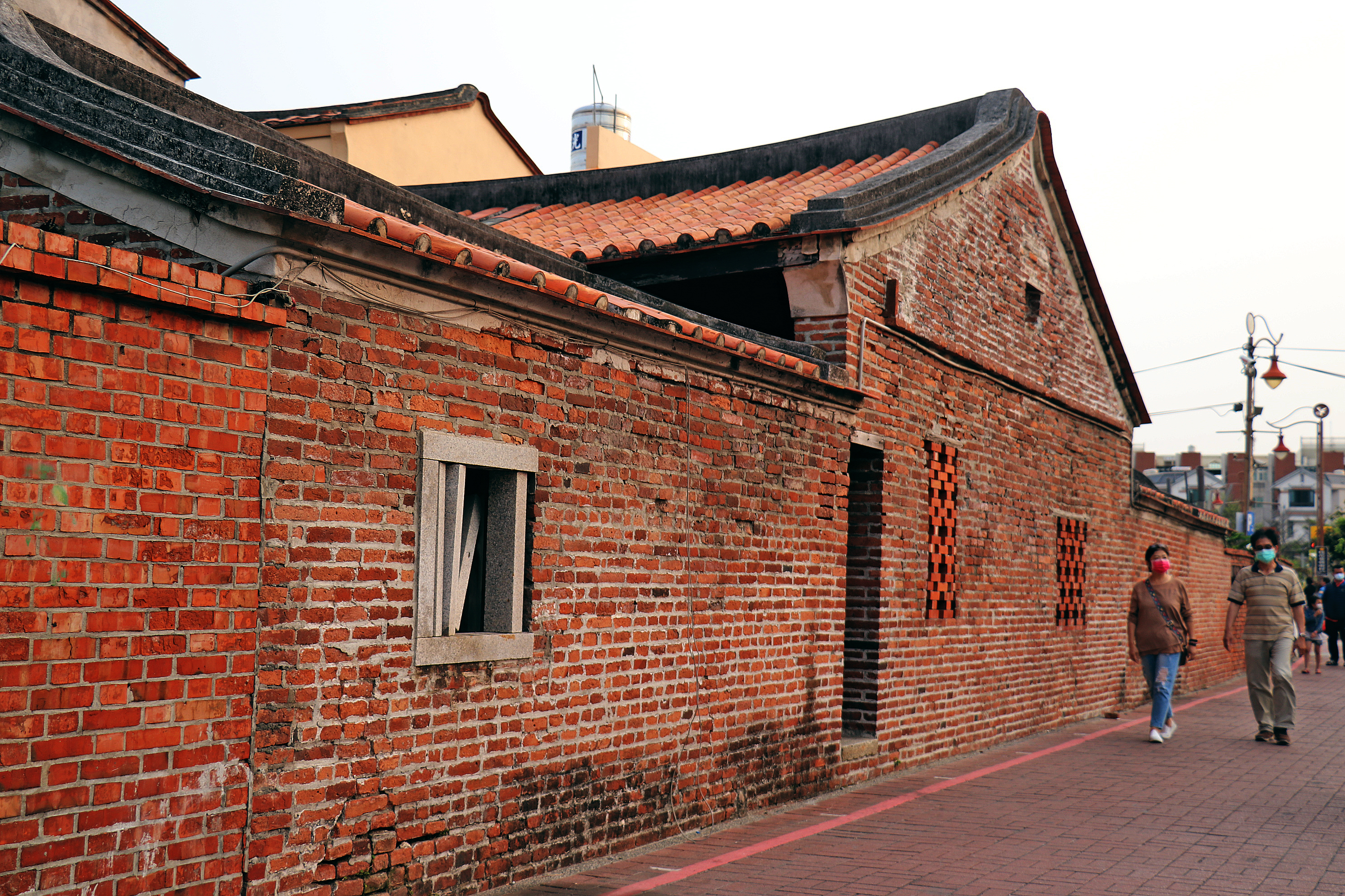 老街上的閩南式傳統建築。